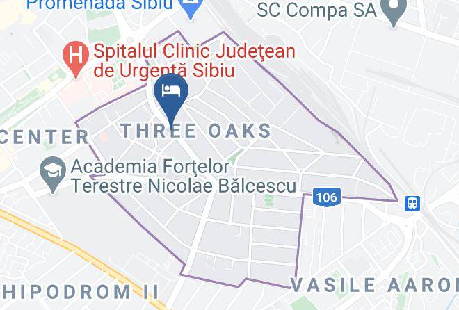 Sibiu - Pensiunea Alesia Maria Maps