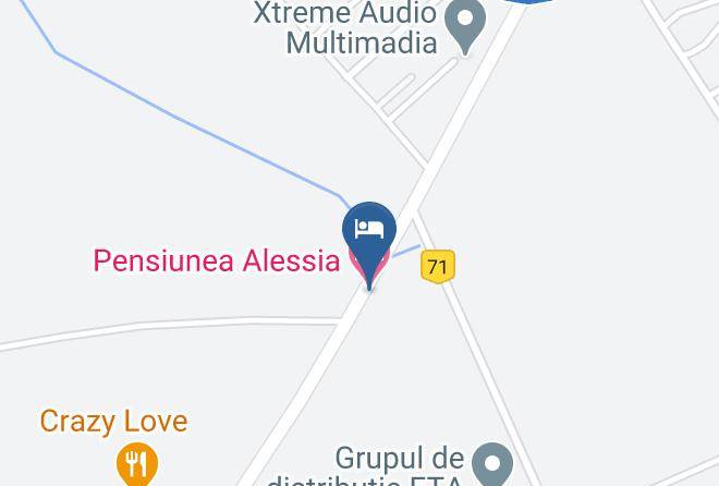Moara - Pensiunea Alessia Maps