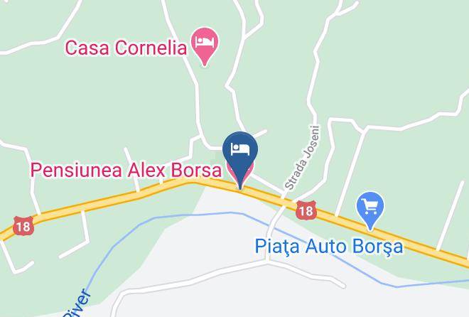 Borsa - Pensiunea Alex Borsa Maps