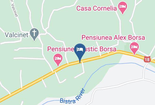 Borsa - Pensiunea Alexandra Livia Maps