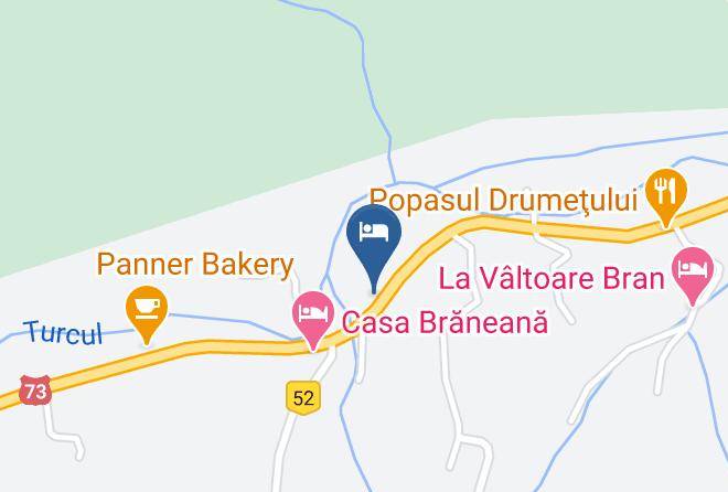 Bran - Pensiunea Alpin Maps