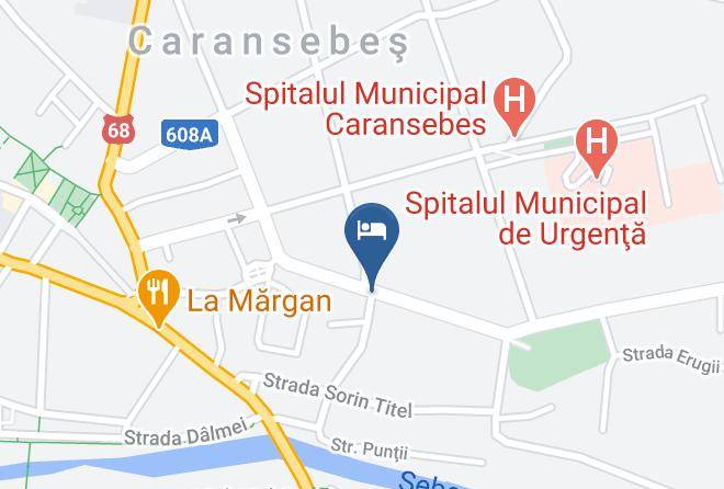 Caransebes - Pensiunea Alpina Maps