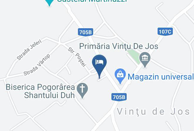 Vinu De Jos - Pensiunea Ana Vinul De Jos Maps