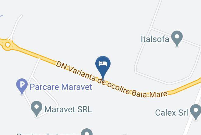 Baia Mare - Pensiunea Angela Maps