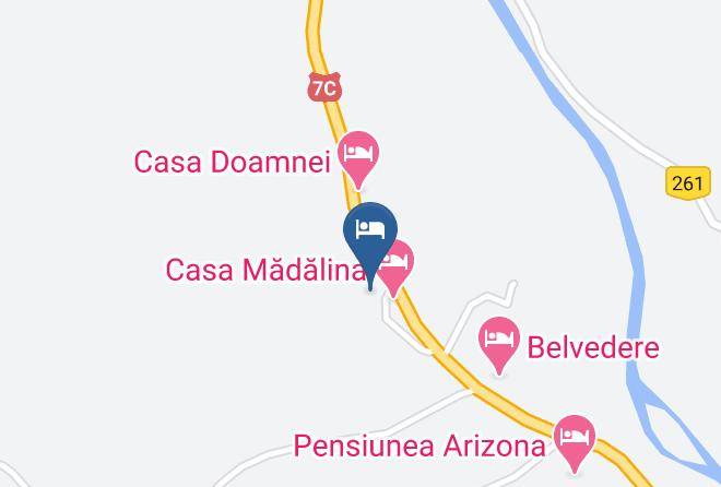 Corbeni - Pensiunea Annalisa Maps