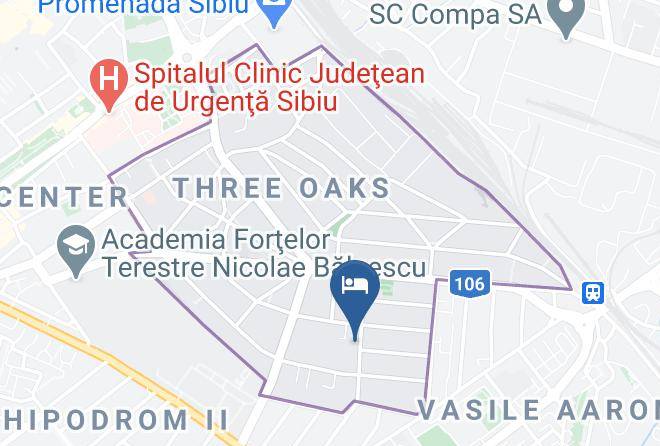 Sibiu - Pensiunea Ardealul Maps
