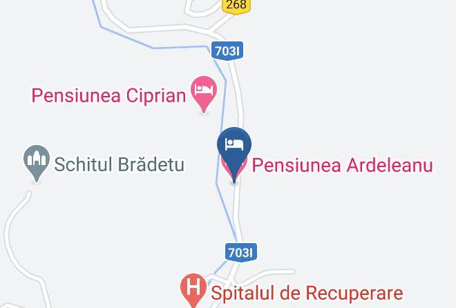 Bradule - Pensiunea Ardeleanu Maps
