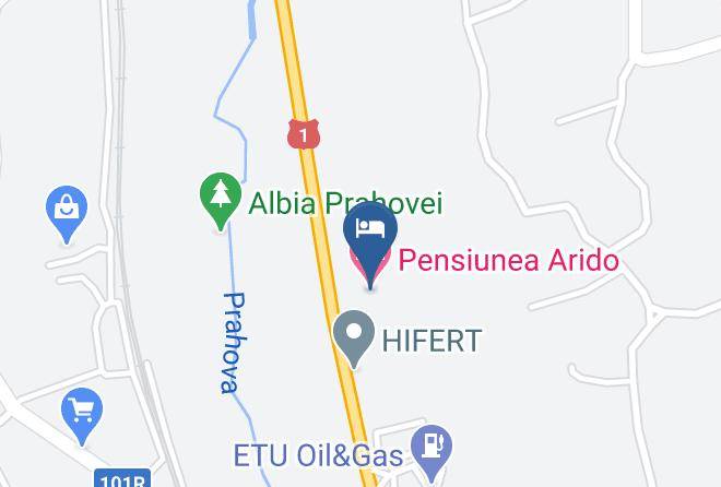 Breaza - Pensiunea Arido Maps