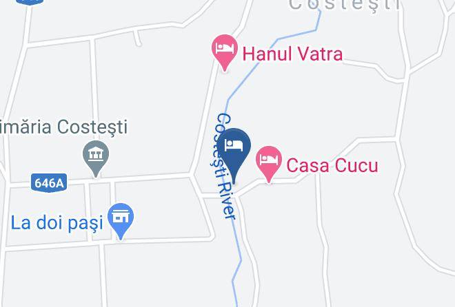 Costeti - Pensiunea Arnota Maps