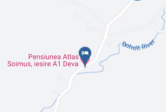 Soimus - Pensiunea Atlas Soimus Iesire A1 Deva Maps
