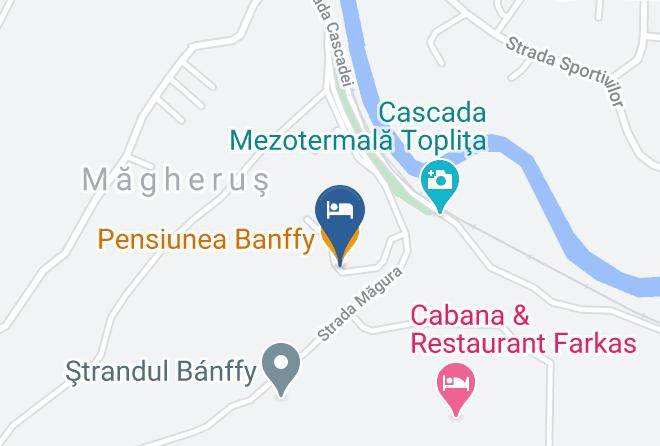 Toplia - Pensiunea Banffy Maps