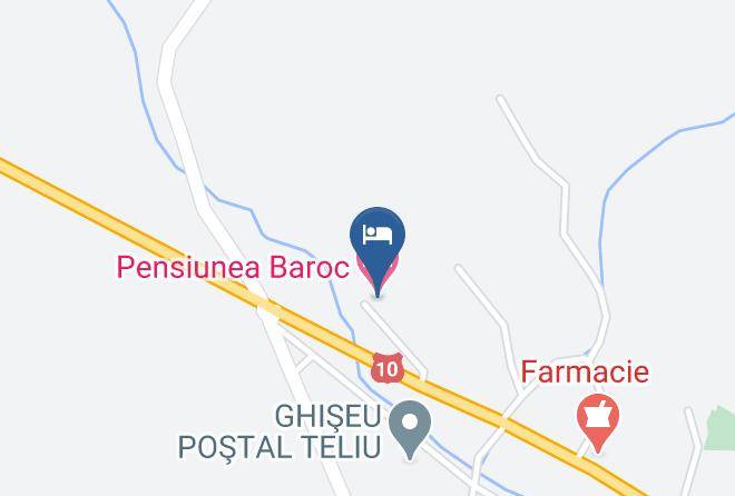 Teliu - Pensiunea Baroc Maps