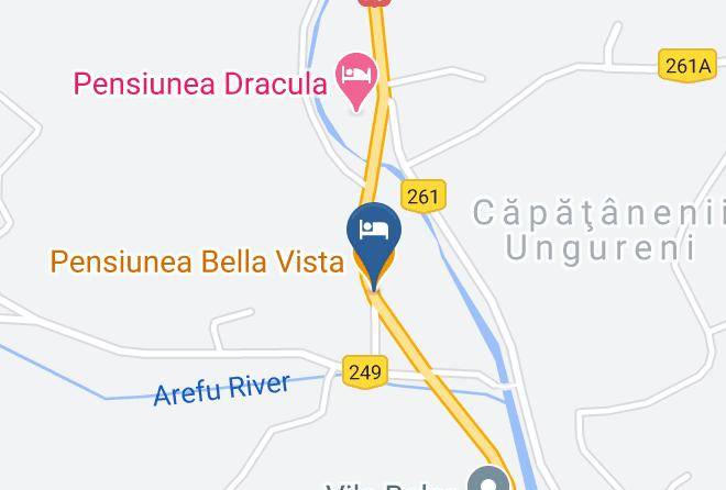 Arefu - Pensiunea Bella Vista Maps