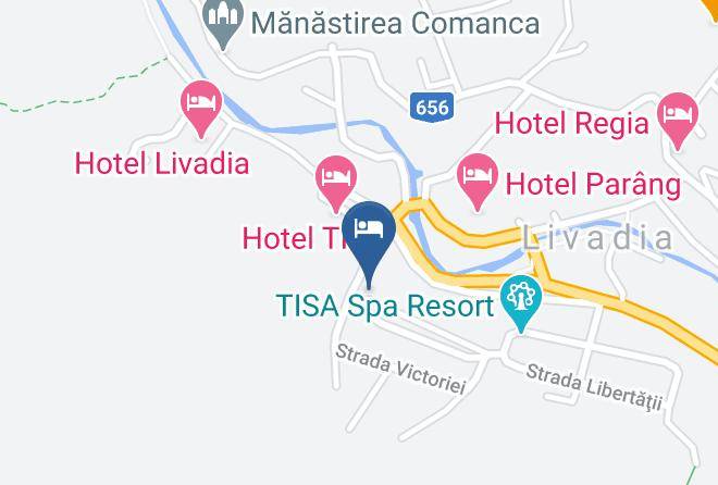 Baile Olanesti - Pensiunea Belvedere Olaneti Maps