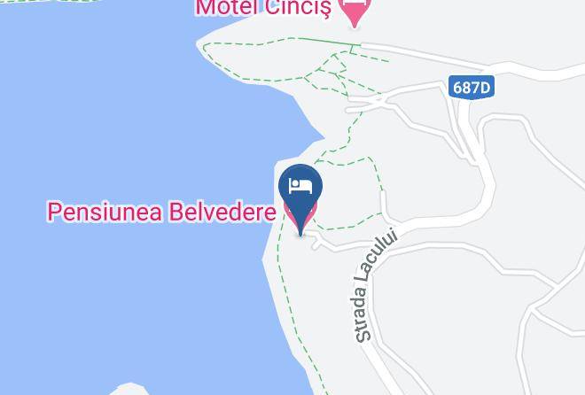 Teliucu Inferior - Pensiunea Belvedere Maps