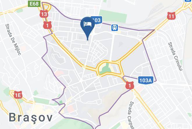 Brasov - Pensiunea Bittner Maps