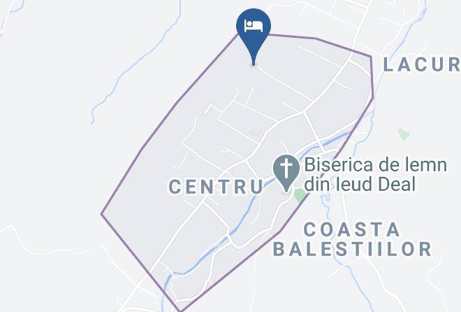 Ieud - Cazare Maramures Pensiunea Bocrita Maps