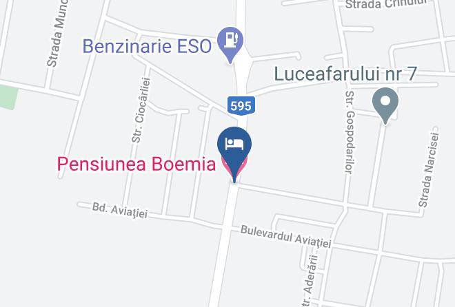 Giroc - Pensiunea Boemia Maps