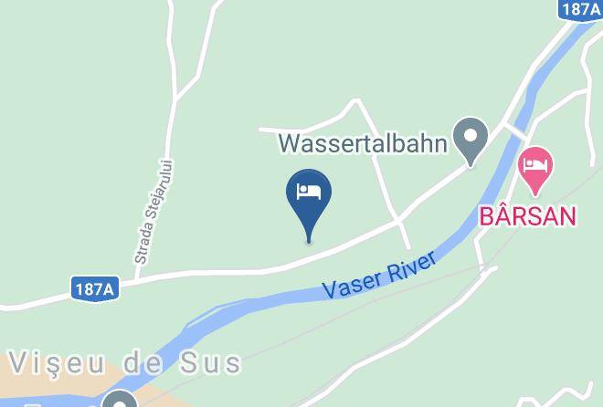 Viseu De Sus - Pensiunea Boja Maps