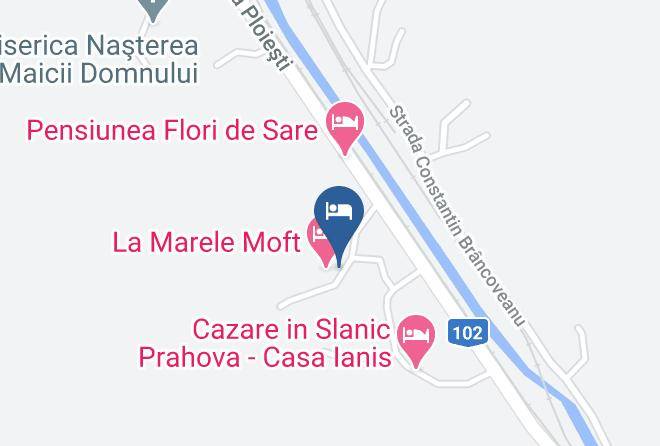 Slanic - Pensiunea Bordei Maps