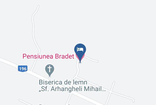 Bogdand - Pensiunea Bradet Maps