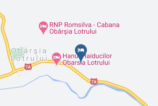 Voineasa - Pensiunea Bradul Maps