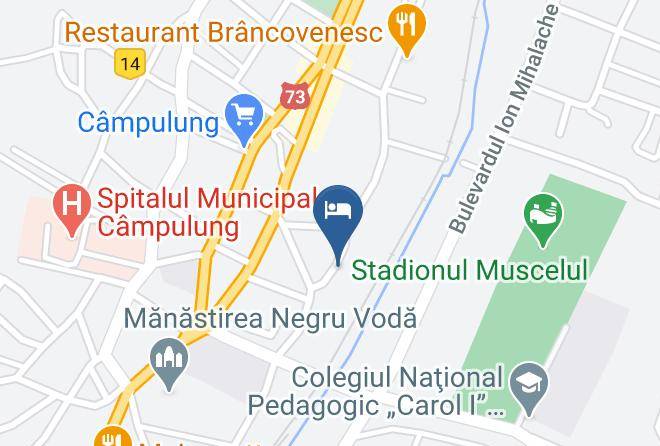 Campulung - Pensiunea Brancoveneasca Maps