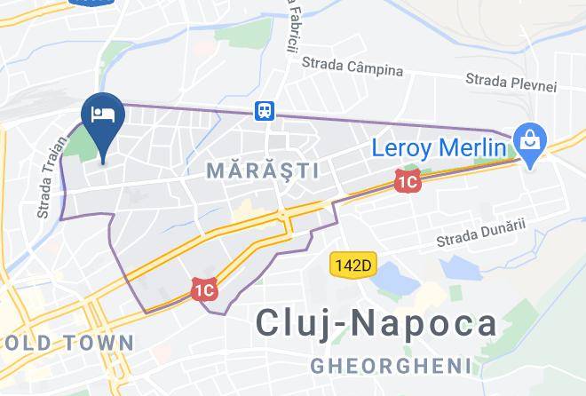 Cluj Napoca - Pensiunea Brici Maps