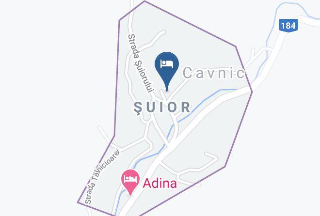 Cavnic - Pensiunea Bryanna Maps