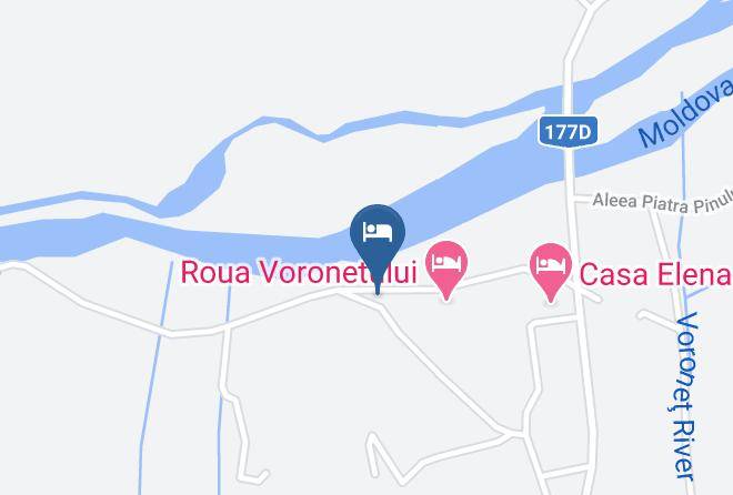 Gura Humorului - Pensiunea Bukov Voronet Maps