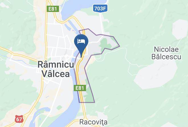 Ramnicu Valcea - Pensiunea Bulevard Maps