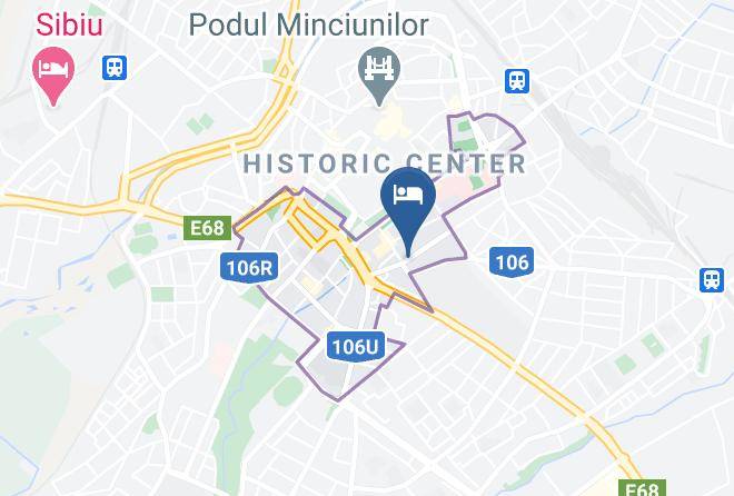 Sibiu - Pensiunea Buon Gusto Sibiu Maps