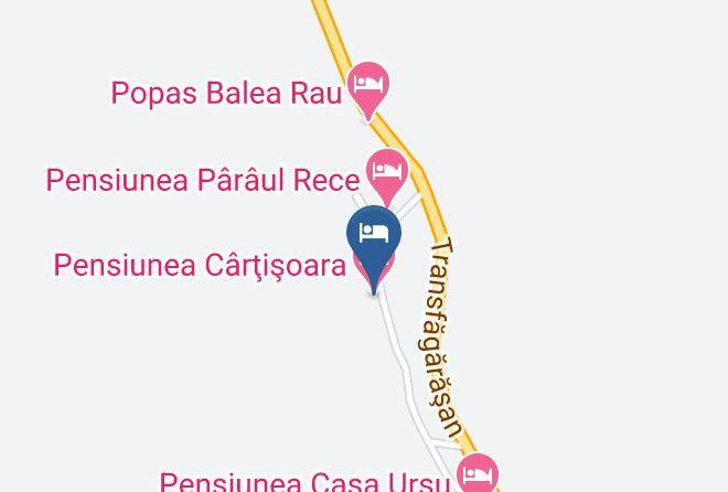 Cartisoara - Pensiunea Carioara Maps