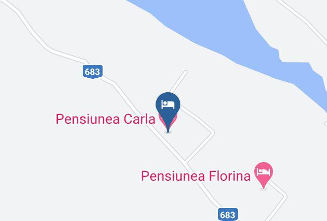 Zavoi - Pensiunea Carla Maps