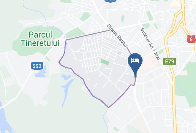 Craiova - Pensiunea Casa Regala Maps
