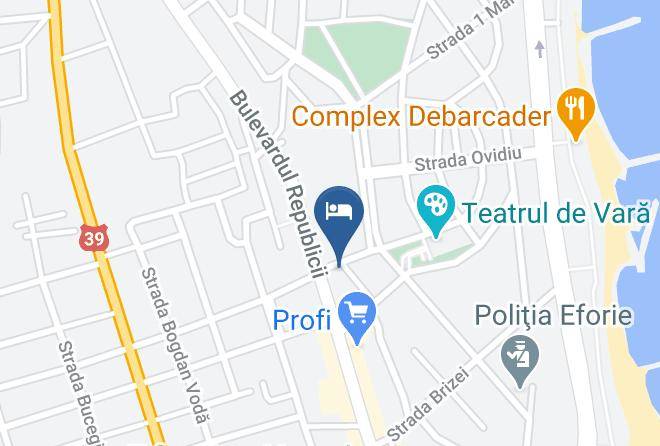 Eforie - Pensiunea Casid Maps