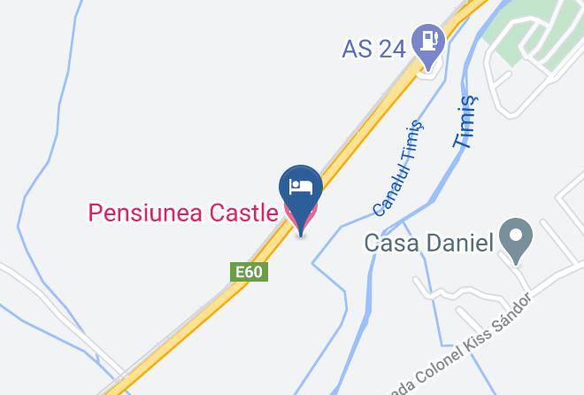 Brasov - Pensiunea Castle Maps