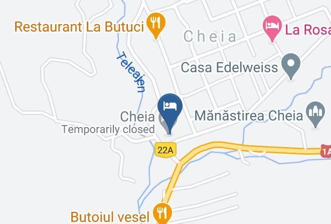 Maneciu - Pensiunea Cheia Maps