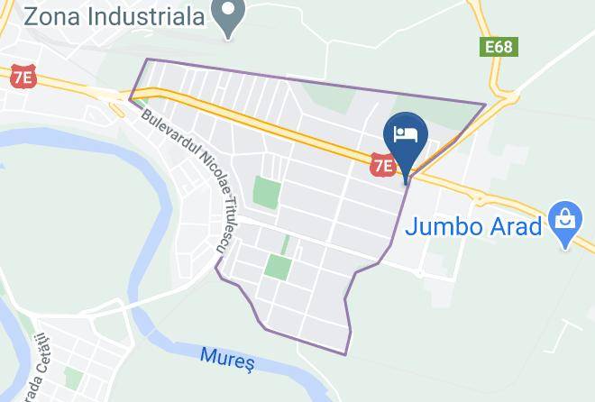 Arad - Pensiunea Christiana Maps