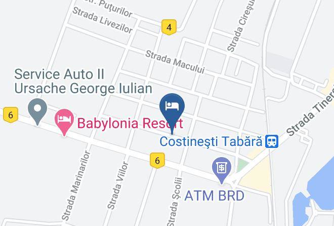 Costinesti - Pensiunea Cindarella Maps