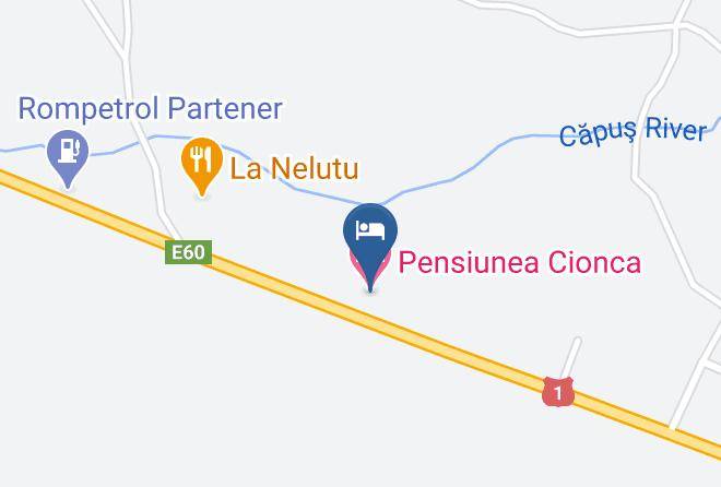 Gilau - Pensiunea Cionca Maps