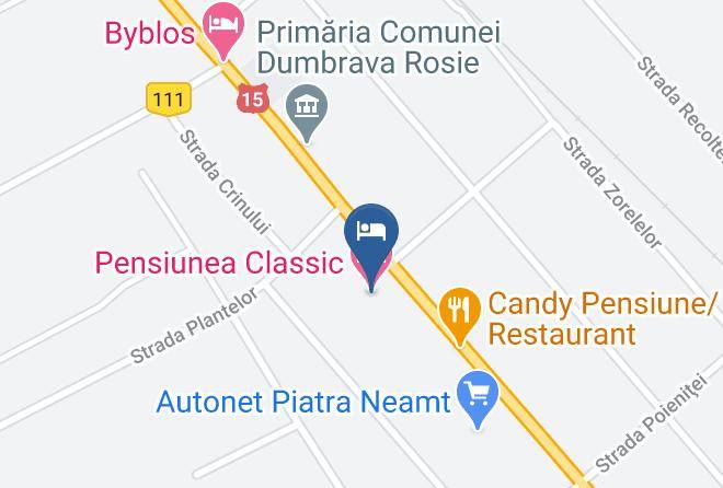 Dumbrava Rosie - Pensiunea Classic Maps
