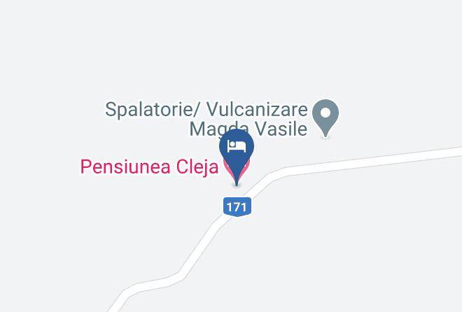 Caianu Mic - Pensiunea Cleja Maps