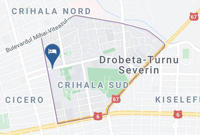 Drobeta Turnu Severin - Pensiunea Clipa Maps