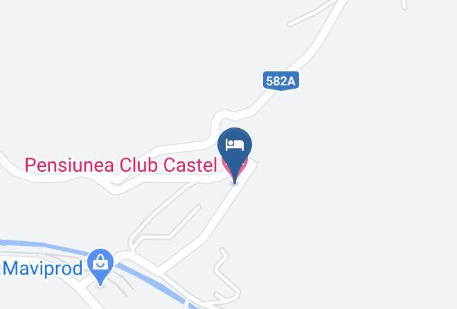 Resita - Pensiunea Club Castel Maps
