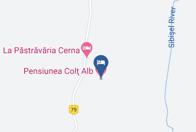 Rau De Mori - Pensiunea Col Alb Maps