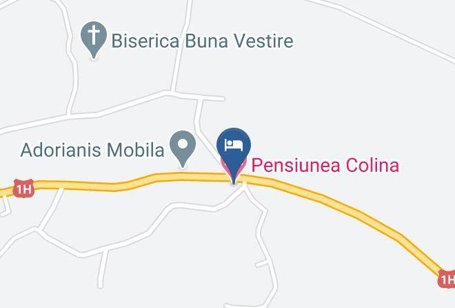 Crieni - Pensiunea Colina Maps