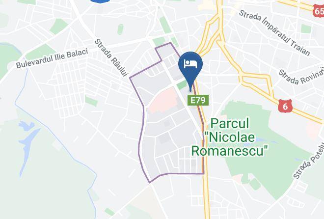 Craiova - Pensiunea Corina Maps