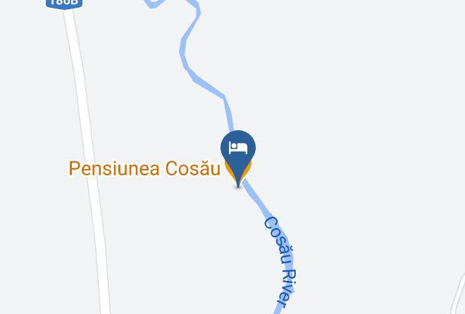 Calinesti - Pensiunea Cosau Maps