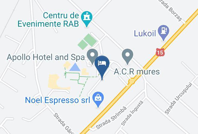 Singeorgiu De Mures - Pensiunea Crinul Maps